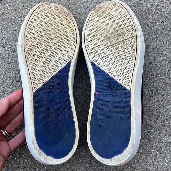 Rothy’s Slip On Sneaker Black Size 7.5 - Picture 6 of 8